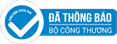 Chứng nhận bản đã thông báo Bộ công thương website Thuê xe hợp đồng Phan Thiết - Thanh Dương